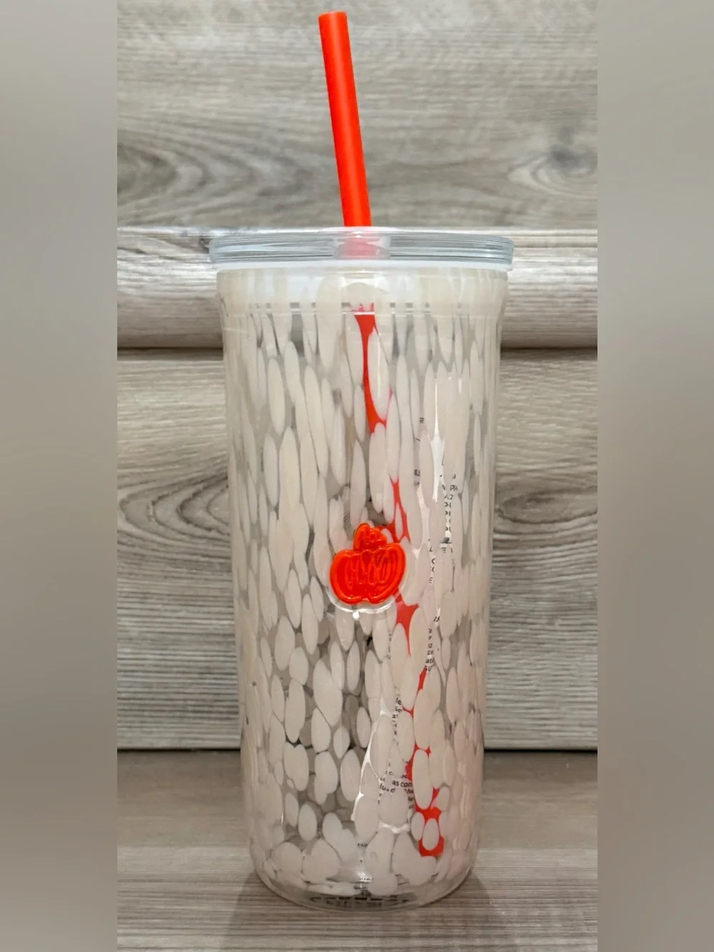Starbucks Fall Collection Pumpkin 2026 *NEW* Limited Edition Glass Tumbler 16oz